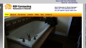 What Rgvcontracting.org website looked like in 2016 (7 years ago)