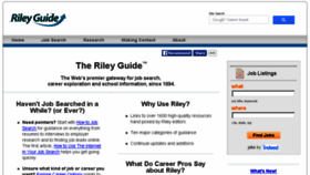What Rileyguide.com website looked like in 2016 (7 years ago)