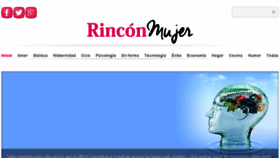 What Rinconmujer.com website looked like in 2016 (7 years ago)