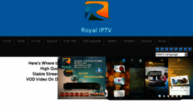 What Royaliptv.com website looked like in 2016 (7 years ago)