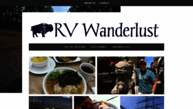 What Rvwanderlust.com website looked like in 2016 (7 years ago)