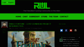 What Readyuplive.com website looked like in 2016 (7 years ago)