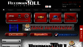 What Reedmantoll.com website looked like in 2016 (7 years ago)