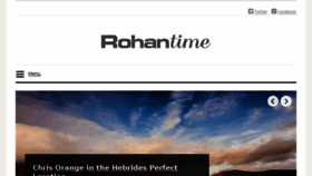 What Rohantime.com website looked like in 2016 (7 years ago)