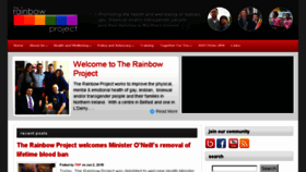 What Rainbow-project.org website looked like in 2016 (7 years ago)