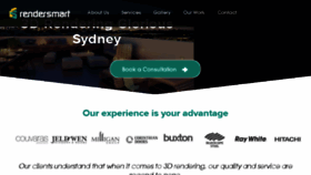 What Rendersmart.com.au website looked like in 2016 (7 years ago)