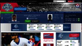 What Roundrockexpress.com website looked like in 2016 (7 years ago)