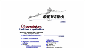 What Revida.sk website looked like in 2016 (7 years ago)