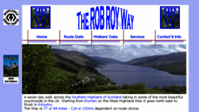 What Robroyway.com website looked like in 2016 (7 years ago)