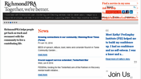 What Richmondpra.org.au website looked like in 2016 (7 years ago)
