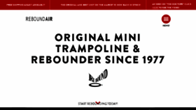What Reboundair.com website looked like in 2016 (7 years ago)