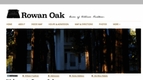 What Rowanoak.com website looked like in 2016 (7 years ago)