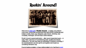 What Rootinaround.com website looked like in 2016 (7 years ago)