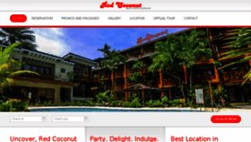 What Redcoconut.com.ph website looked like in 2016 (8 years ago)