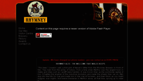 What Rhymneybreweryltd.com website looked like in 2016 (7 years ago)