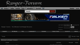 What Ranger-forums.com website looked like in 2016 (7 years ago)