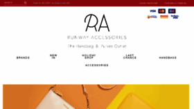 What Runwayaccessories.co.uk website looked like in 2016 (7 years ago)