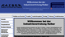 What Raiber.info website looked like in 2016 (7 years ago)