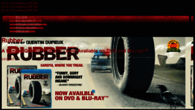 What Rubberthemovie.com website looked like in 2016 (7 years ago)