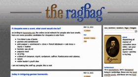 What Ragb.ag website looked like in 2011 (14 years ago)