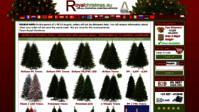 What Royalchristmas.eu website looked like in 2016 (7 years ago)