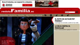 What Revistafamilia.com.ec website looked like in 2016 (7 years ago)