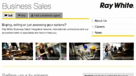 What Raywhitebusinesssales.com website looked like in 2016 (7 years ago)