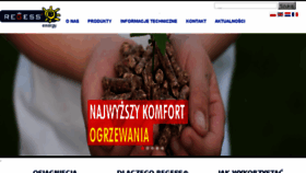 What Regessenergy.pl website looked like in 2016 (7 years ago)
