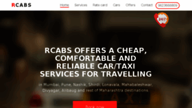 What Rcabs.in website looked like in 2016 (7 years ago)