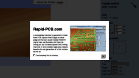 What Rapid-pcb.com website looked like in 2016 (7 years ago)