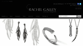 What Rachelgalley.com website looked like in 2016 (7 years ago)