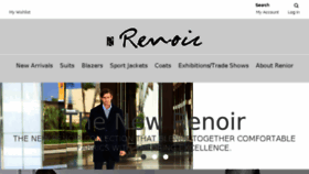 What Renoirclothes.com website looked like in 2016 (7 years ago)