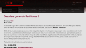 What Red-house.ro website looked like in 2016 (7 years ago)