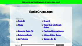 What Radiogrupo.com website looked like in 2016 (7 years ago)