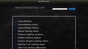 What Reallyfabdating.com website looked like in 2016 (7 years ago)
