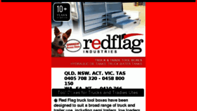 What Redflagindustries.com.au website looked like in 2016 (7 years ago)