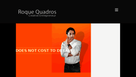 What Roquequadros.com website looked like in 2016 (7 years ago)