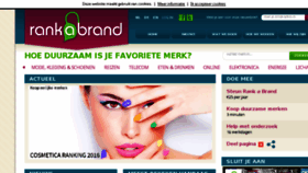 What Rankabrand.nl website looked like in 2016 (7 years ago)
