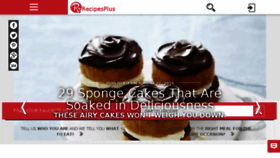 What Recipes-plus.com website looked like in 2016 (7 years ago)