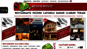 What Restaurantecluj.info website looked like in 2016 (7 years ago)