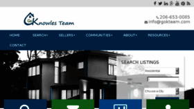 What Realestategreaterseattle.com website looked like in 2016 (7 years ago)