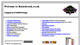 What Rainsbrook.co.uk website looked like in 2016 (7 years ago)