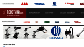What Robotyka.com website looked like in 2016 (7 years ago)