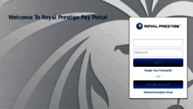 What Royalprestige.paylution.com website looked like in 2016 (7 years ago)