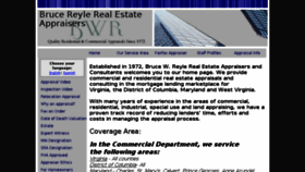 What Reyleappraisers.com website looked like in 2016 (7 years ago)