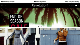 What Revelationlondon.com website looked like in 2016 (7 years ago)