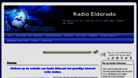 What Radio-eldorado.nl website looked like in 2016 (7 years ago)
