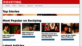 What Rockying.com website looked like in 2016 (7 years ago)