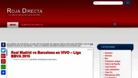 What Roja-directa.net website looked like in 2016 (7 years ago)