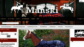 What Reitsport-manski.de website looked like in 2016 (7 years ago)